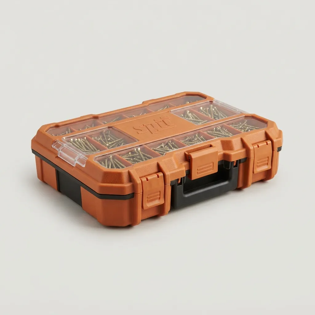 Coffret de vis agglomérés 1 200 pièces